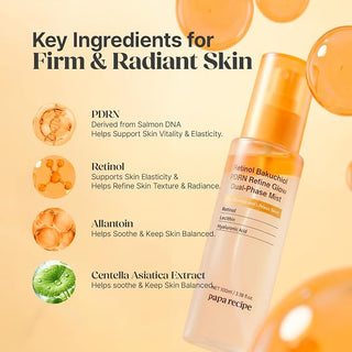 Papa Recipe - Retinol Bakuchiol PDRN Омолаживающий мист 100мл