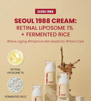 K Secret Seoul 1988 - Retinal Liposome 1% + Fermented Rice 50ml - Koreabe