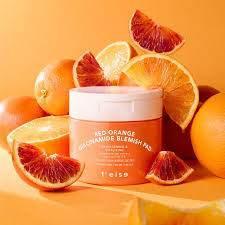 t'else - Red Orange Niacinamide Blemish Pad 70ea - Koreabe