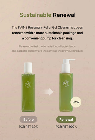 Kaine - Очищающий гель с розмарином Rosemary Relief Gel Cleanser 150 мл