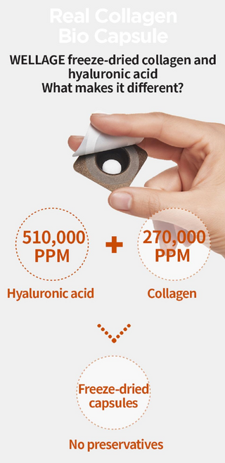 Wellage - Gold Collagen One Day Kit Капсула + Ампула 2 шт.