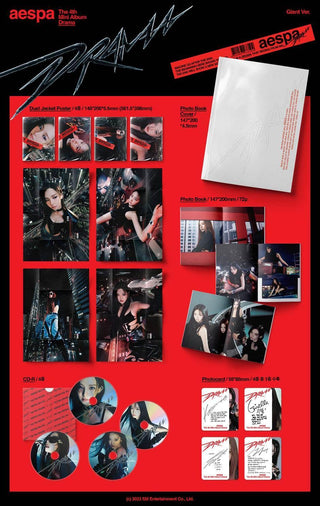 Aespa - 4th Mini Album (Drama - Giant Ver) - Random - Koreabe