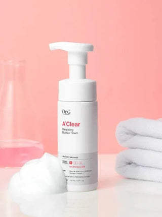 Dr.G - A Clear Balancing Bubble Foam 150ml - Koreabe