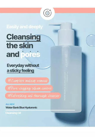 Laneige - Water Bank Blue Hyaluronic Cleansing Oil 250ml - Koreabe