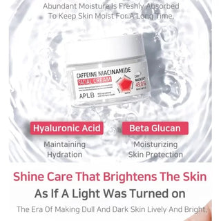 APLB - Caffeine Niacinamide Facial Cream 55ml