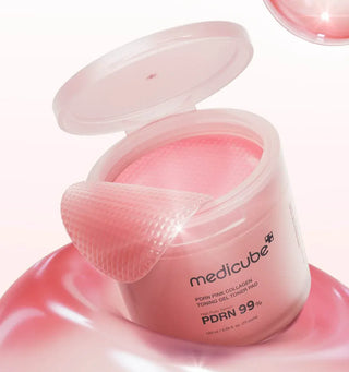 Medicube - PDRN Pink Collagen Toning Gel Toner Pads - 70ea - Koreabe