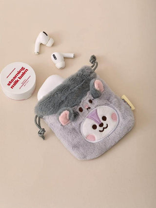 BT21 - MANG Baby Fluffy String Mini Pouch - Koreabe