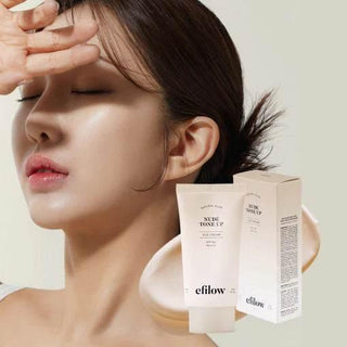 efilow - Nude Tone Up Sun Cream SPF 50+ PA++++ 60ml - Koreabe