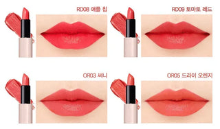 The Saem - Kissholic Lipstick Intense - 6 Colors - Koreabe