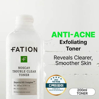 Fation - Nosca9 Trouble Clear Toner 100ml - Koreabe