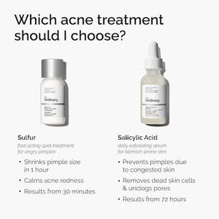 The Ordinary - Sulfur 10% Powder to Cream Concentrate 5ml