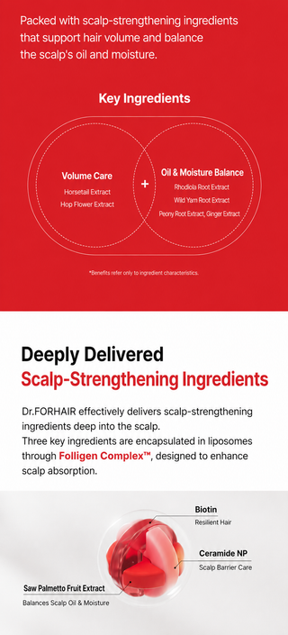 Dr For Hair - Folligen Plus Shampoo 100ml