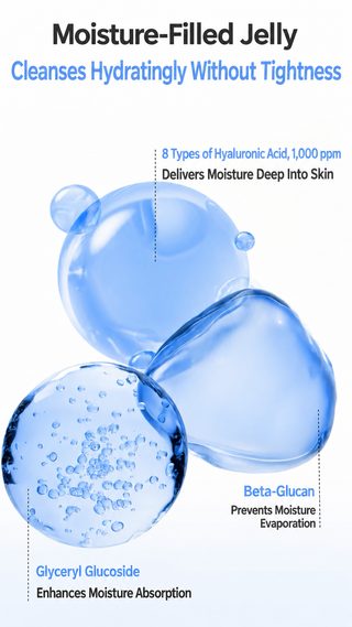 Manyo - Azulene Hyaluronic 2X Soothing Jelly Cleanser 120ml