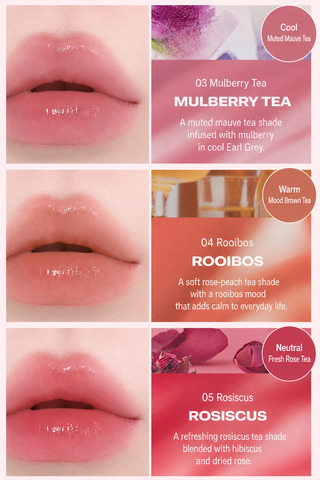 Alternative Stereo - Стойкий тинт-блеск для губ Lip Potion Honey Tea Stain - 5 оттенков