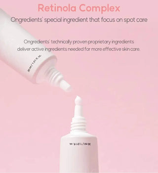 Ongredients - Retinola Spot Cream 30ml - Koreabe