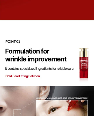 Meditherapy - Shumage Shot Gold Seal Lifting Ampoule 12ml + 12ml