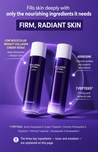 Cell Fusion C - Антивозрастной набор Collagen Lifting (тонер 150 мл + эссенция 150 мл)