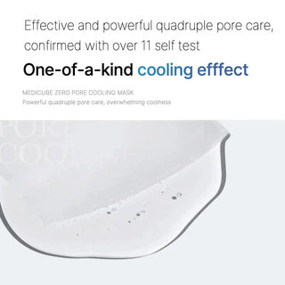 Medicube - Zero Pore Cooling Mask 1ea