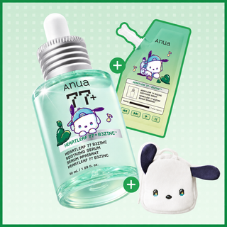 Anua - Heartleaf 77+ B3zinc Soothing Serum 30ml + Refill (Sanrio Ver)