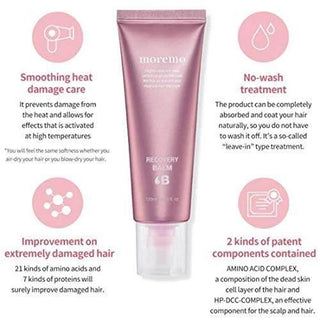 Moremo - No Wash Treatment Recovery Night B 120ml - Koreabe