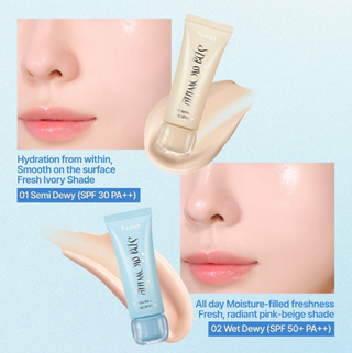 Fwee — База под макияж Spa UV Tone Up, 35 мл — 3 оттенка
