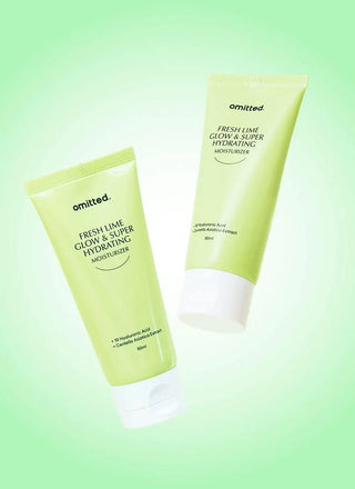 Omitted - Fresh Lime Glow & Super Hydrating Moisturizer 80ml - Koreabe