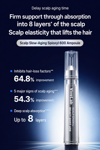 Vivelab - Scalp Spioxyl React Shot 600 - 15мл