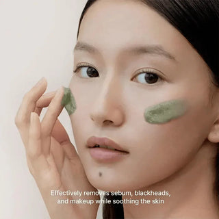 Arencia - Green Tea + LHA Deep Pore Rice Cake Cleanser 150g - Koreabe
