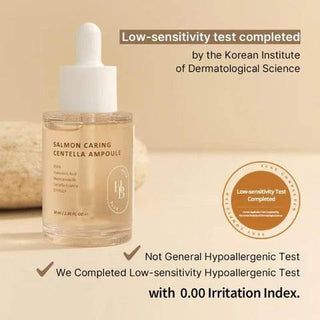 Heveblue - Salmon Caring Centella Ampoule 30ml - Koreabe