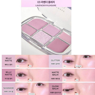 WakeMake - Soft Sheer Multi Palette 6.4g - 3 Colors - Koreabe