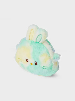 NJ - Plush Multi Pouch Yellow - Koreabe
