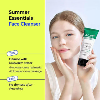SomeByMi AHA-BHA-PHA 30 Days Miracle Acne Clear Foam 100ml - Koreabe
