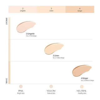 Clio Kill Cover Mesh Glow Cushion Set -3 Colors - Koreabe