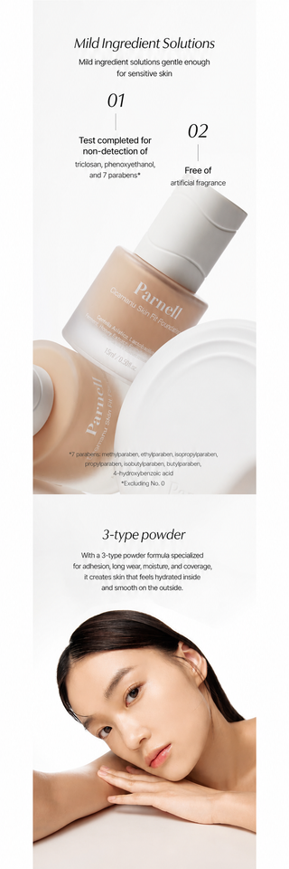 Parnell - Тональная основа Cicamanu Skin Fit SPF30 PA++++ 30мл