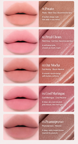 Espoir - Mashed Blur Balm Stick - 5 Colors