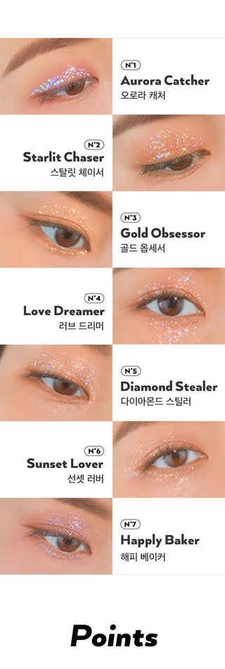 Unleashia - Get Loose Glitter Gel Mini - 7 Colors