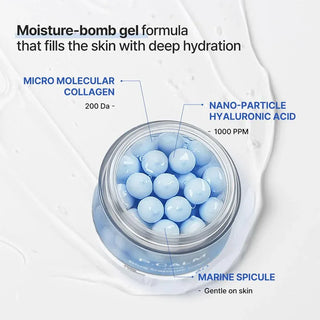 P Calm - Blue Capsule PDRN + Caffeine Cream 50ml - Koreabe