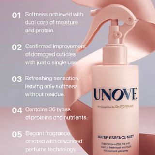 Unove - Water Essence Hair Mist 200ml - Koreabe