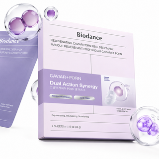 Biodance — Caviar + PDRN Двухступенчатая маска для лица 4 шт.