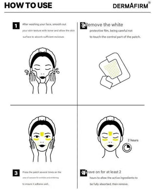 Dermafirm - Vita Active Micro Crystal Patch Plus (6 eyes + 3 front) - Koreabe