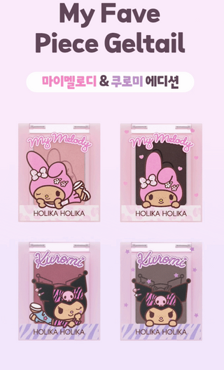 Holika Holika - My Fave Fix Eyeshadow - 6  Colors (Sanrio Ver)