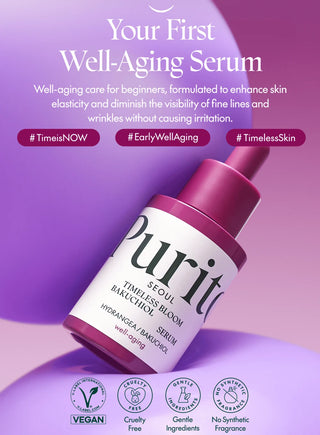 Purito — Timeless Bloom Bakuchiol Serum, 30 мл