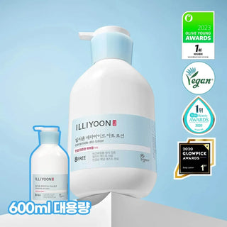 Illiyoon - Ceramide Ato Lotion 600ml + 600ml - Koreabe