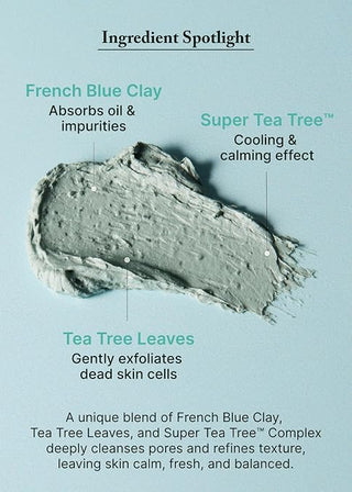 Aromatica - Super Tea Tree Clay Mask Cleanser, 150 мл