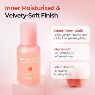 Skinfood - Peach Cotton Zinc PCA Serum 50ml