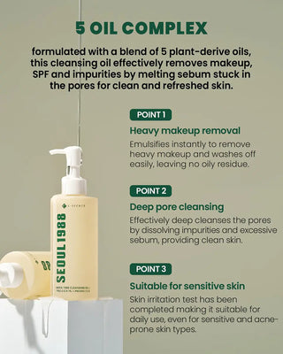 K Secret - Pine Cica 1% + Probiotics Cleansing Oil 200ml