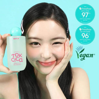 Edit.B - Calming Tok Cica Heartleaf Gel Essence 200ml - Koreabe