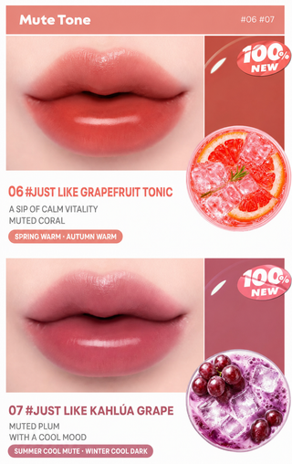 Lilybyred - Juicy Water Tint - 8 вариантов