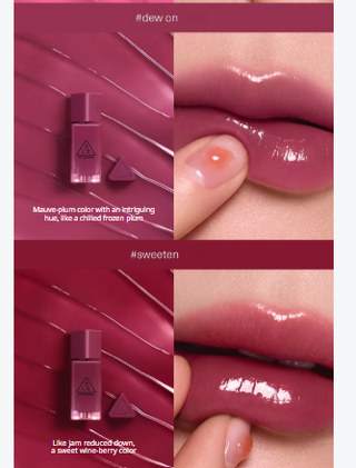 3CE - Gummy Oil Tint - 11 оттенков