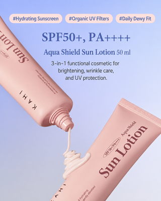 Kahi - Солнцезащитный лосьон Aqua Shield SPF50+ PA++++ 50 мл